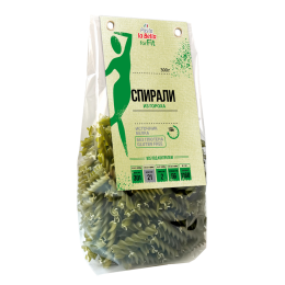 Спиральки из зеленого гороха "Pasta La Bella for FIT", 300 гр