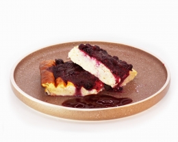 Завтрак № 02 Творожная запеканка (Черная смородина)