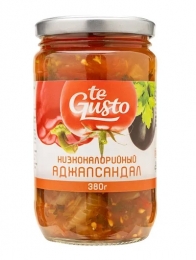 Закуска овощная низкокалорийная "Аджапсандал", 380 гр