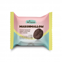 Зефир в шоколаде Кекс с маком"Fito Forma" 40 г