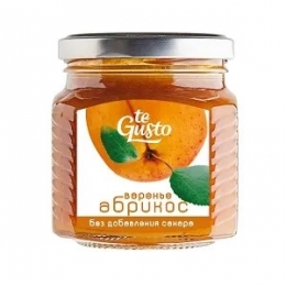 Варенье "Абрикос" без сахара, 300 гр