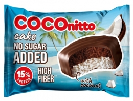 COCOnitto Протеиновое печенье без сахара "Кокос", 50 гр