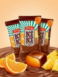 Мармеладный микс (набор мармелада в шоколаде без сахара)