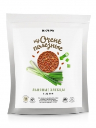 Хлебцы льняные с луком, 80 гр